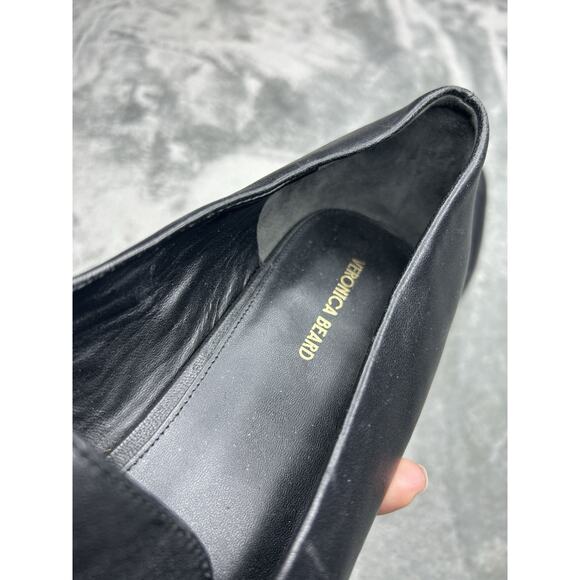 Veronica Beard Women’s Arlie Braided Loafer Black Shoes Size 12 Career Classic - Picture 5 of 9